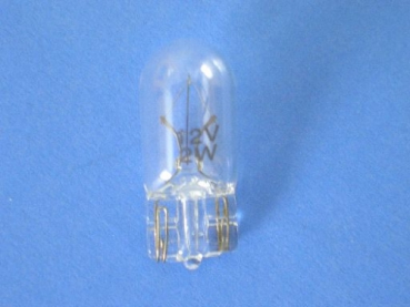 Glühlampe Glassockel 12-15V 2W