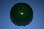 Voll-Kugel D=16cm grün aus Aramith